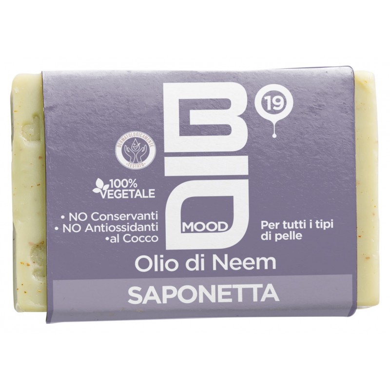 Acquista Biomood Sapone Olio di Neem 100 g con riferimento BM838 della ditta BIOMOOD
