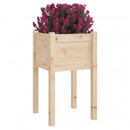 Acquista Fioriere da Giardino 2 pz 40x40x70 cm in Legno Massello di Pino con riferimento GHV-810790 della ditta GARDENHOME
