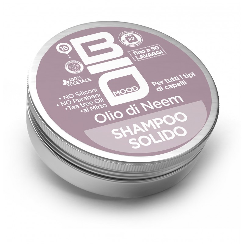 Acquista Biomood Shampoo Solido Neem Per Capelli con riferimento BM835 della ditta BIOMOOD