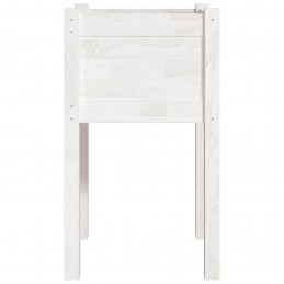Acquista Fioriera da Giardino Bianca 40x40x70 cm Legno Massello di Pino con riferimento GHV-810791 della ditta GARDENHOME