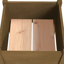 Acquista Fioriera da Giardino Miele 40x40x70 cm in Massello di Pino con riferimento GHV-810795 della ditta GARDENHOME