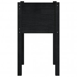 Acquista Fioriera da Giardino Nera 40x40x70 cm in Legno Massello di Pino con riferimento GHV-810797 della ditta GARDENHOME