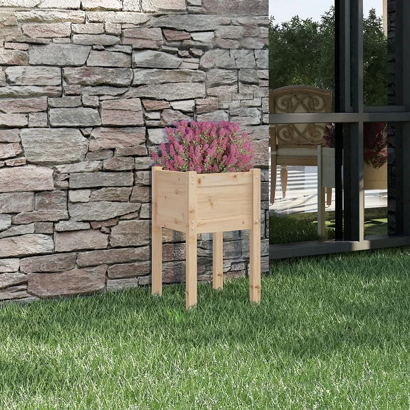 Acquista Fioriera da Giardino 50x50x70 cm in Legno Massello di Pino con riferimento GHV-810799 della ditta GARDENHOME