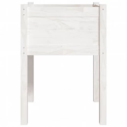Acquista Fioriera da Giardino Bianca 50x50x70 cm Legno Massello di Pino con riferimento GHV-810801 della ditta GARDENHOME