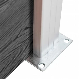 Acquista Set Pannelli di Recinzione in WPC 526x105 cm Nero con riferimento GHV-3070448 della ditta GARDENHOME