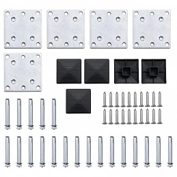 Acquista Set Pannelli di Recinzione in WPC 699x146 cm Marrone con riferimento GHV-3070453 della ditta GARDENHOME