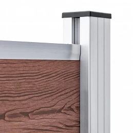 Acquista Set Pannelli di Recinzione in WPC 872x146 cm Marrone con riferimento GHV-3070454 della ditta GARDENHOME