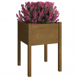 Acquista Fioriere da Giardino 2 pz Miele 50x50x70 cm Massello di Pino con riferimento GHV-810806 della ditta GARDENHOME
