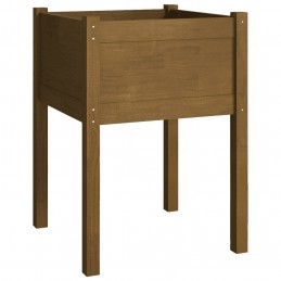 Acquista Fioriere da Giardino 2 pz Miele 50x50x70 cm Massello di Pino con riferimento GHV-810806 della ditta GARDENHOME