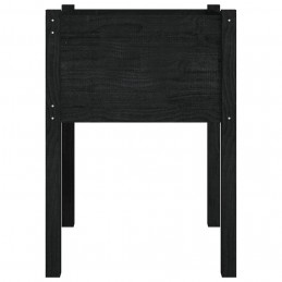 Acquista Fioriera da Giardino Nera 50x50x70 cm Legno Massello di Pino con riferimento GHV-810807 della ditta GARDENHOME