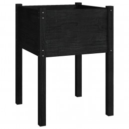 Acquista Fioriere da Giardino 2 pz Nere 50x50x70 cm in Massello di Pino con riferimento GHV-810808 della ditta GARDENHOME