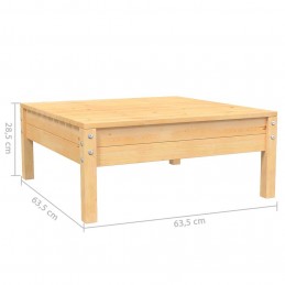 Acquista Set Divani da Giardino 3 pz con Cuscini Grigi Massello di Pino con riferimento GHV-806669 della ditta GARDENHOME