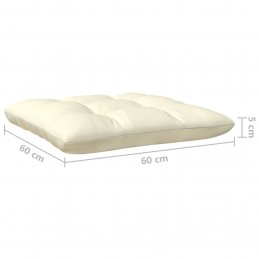 Acquista Set Divani da Giardino 3 pz con Cuscini Crema Massello di Pino con riferimento GHV-806670 della ditta GARDENHOME