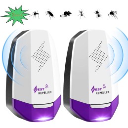 Acquista Pest Repeller repellente ultrasuoni PROMO 2 Pezzi con riferimento BM236 della ditta GARDENHOME
