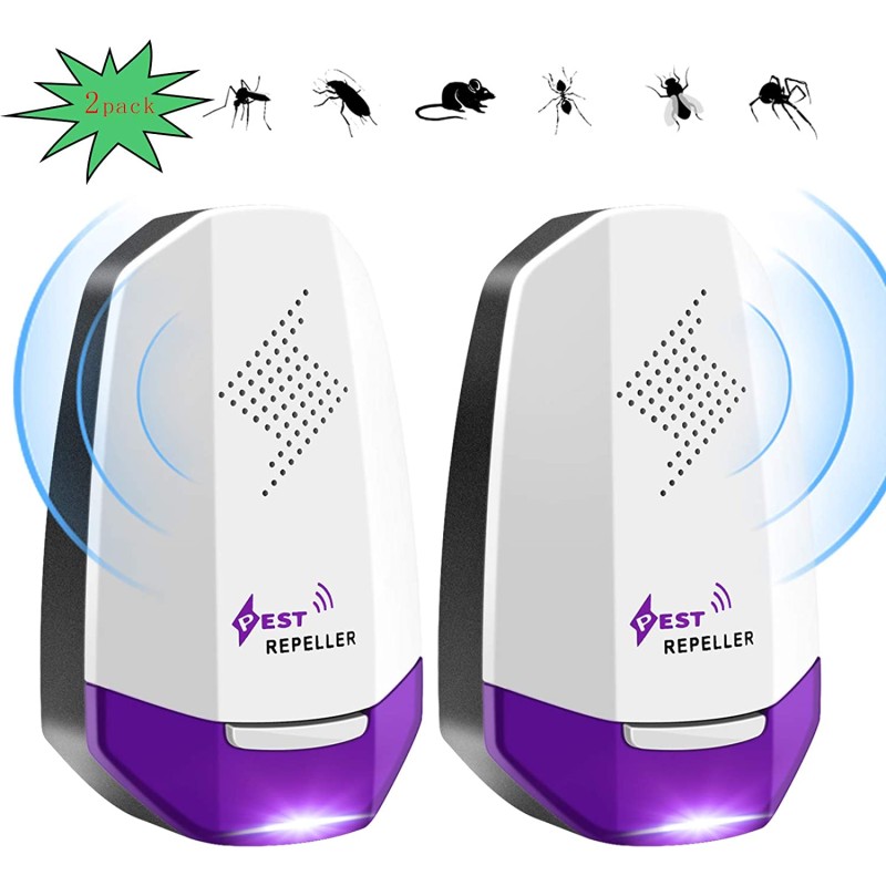 Acquista Pest Repeller repellente ultrasuoni PROMO 2 Pezzi con riferimento BM236 della ditta GARDENHOME