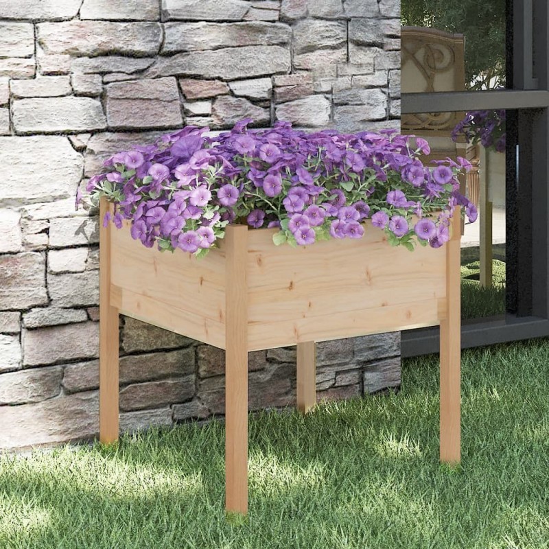 Acquista Fioriera da Giardino 70x70x70 cm in Legno Massello di Pino con riferimento GHV-810809 della ditta GARDENHOME