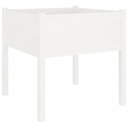 Acquista Fioriera da Giardino Bianca 70x70x70 cm Legno Massello di Pino con riferimento GHV-810811 della ditta GARDENHOME