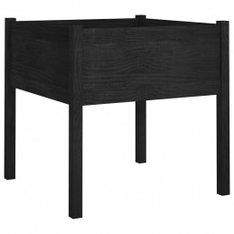 Acquista Fioriere da Giardino 2 pz Nere 70x70x70 cm in Massello di Pino con riferimento GHV-810818 della ditta GARDENHOME