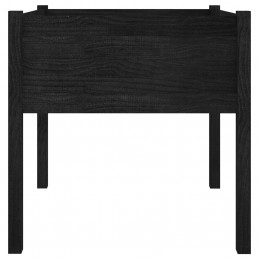 Acquista Fioriere da Giardino 2 pz Nere 70x70x70 cm in Massello di Pino con riferimento GHV-810818 della ditta GARDENHOME