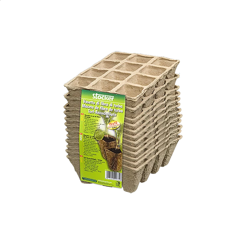 Acquista Vasetti di Torba quadrato Bio 3x4 con riferimento 9635 della ditta Stocker