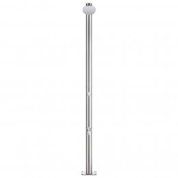 Acquista Doccia da Giardino con Base Grigia 220 cm in Acciaio Inox con riferimento GHV-3070793 della ditta GARDENHOME