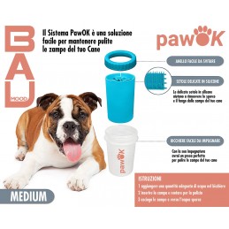 Acquista Biomood Pawok Pulisci Zampe Cani Medio/Grandi con riferimento BM240 della ditta BAUMOOD