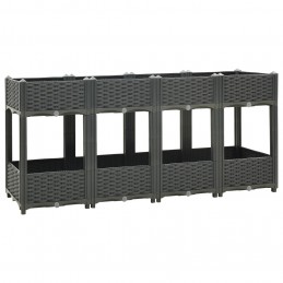 Acquista Fioriera Rialzata 160x40x71 cm in Polipropilene con riferimento GHV-310408 della ditta GARDENHOME