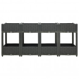 Acquista Fioriera Rialzata 160x40x71 cm in Polipropilene con riferimento GHV-310408 della ditta GARDENHOME
