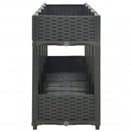 Acquista Fioriera Rialzata 160x40x71 cm in Polipropilene con riferimento GHV-310408 della ditta GARDENHOME