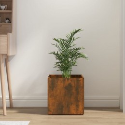 Acquista Fioriera Rovere Fumo 40x40x40 cm in Legno Multistrato con riferimento GHV-820499 della ditta GARDENHOME