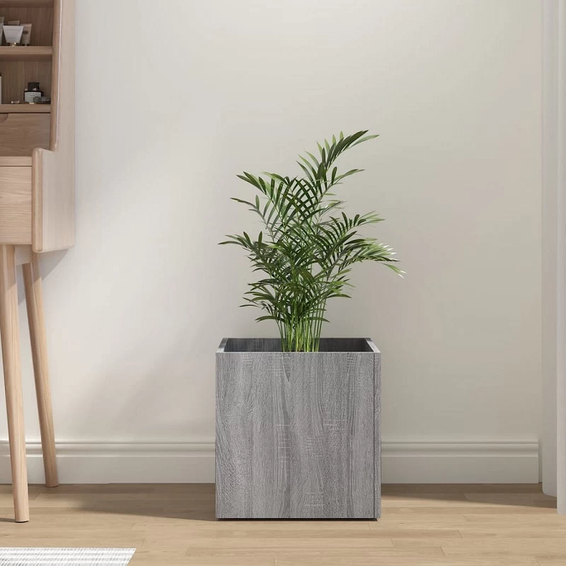 Acquista Fioriera Grigio Sonoma 40x40x40 cm in Legno Multistrato con riferimento GHV-820500 della ditta GARDENHOME