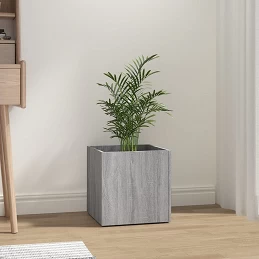 Acquista Fioriera Grigio Sonoma 40x40x40 cm in Legno Multistrato con riferimento GHV-820500 della ditta GARDENHOME
