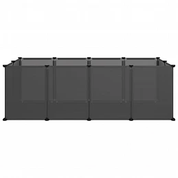 Acquista Gabbia per Piccoli Animali Nera 144x74x46,5 cm in PP e Acciaio con riferimento GHV-340571 della ditta GARDENHOME