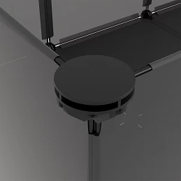 Acquista Gabbia per Piccoli Animali Nera 144x74x46,5 cm in PP e Acciaio con riferimento GHV-340571 della ditta GARDENHOME
