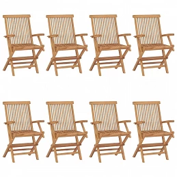 Sedie da Giardino 8 pz in...