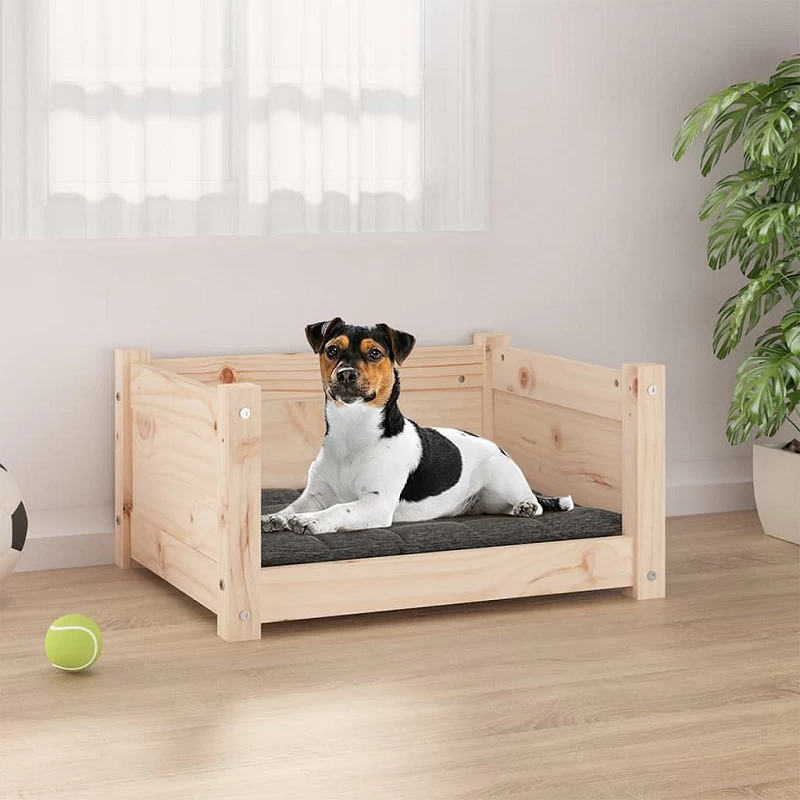 Acquista Cuccia per Cani 55,5x45,5x28 cm in Legno Massello di Pino con riferimento GHV-821442 della ditta GARDENHOME