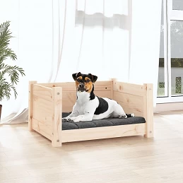 Acquista Cuccia per Cani 55,5x45,5x28 cm in Legno Massello di Pino con riferimento GHV-821442 della ditta GARDENHOME
