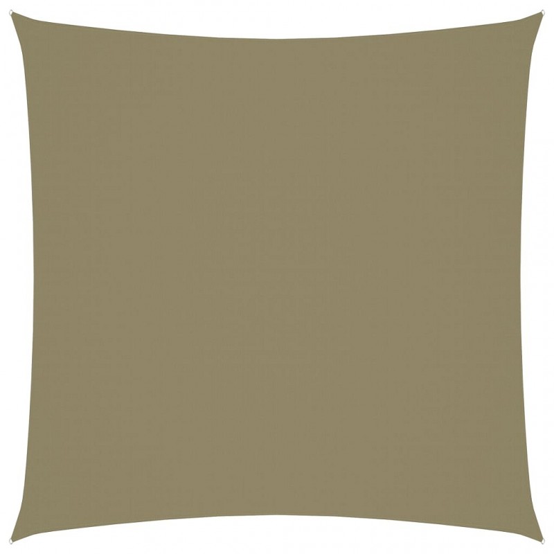 Acquista Parasole a Vela in Tela Oxford Quadrato 7x7 m Beige con riferimento GHV-135143 della ditta GARDENHOME