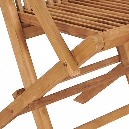 Acquista Sedie da Giardino con Cuscini Antracite 8 pz in Massello di Teak con riferimento GHV-3072904 della ditta GARDENHOME