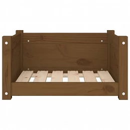 Acquista Cuccia per Cani Miele 55,5x45,5x28 cm Legno Massello di Pino con riferimento GHV-821445 della ditta GARDENHOME