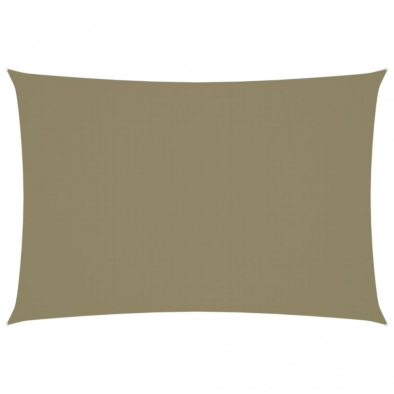 Acquista Parasole a Vela Oxford Rettangolare 2,5x4,5 m Beige con riferimento GHV-135153 della ditta GARDENHOME