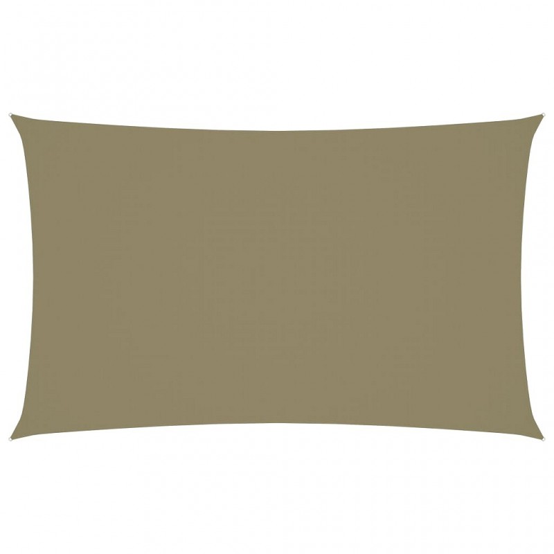 Acquista Parasole a Vela Oxford Rettangolare 3x6 m Beige con riferimento GHV-135158 della ditta GARDENHOME
