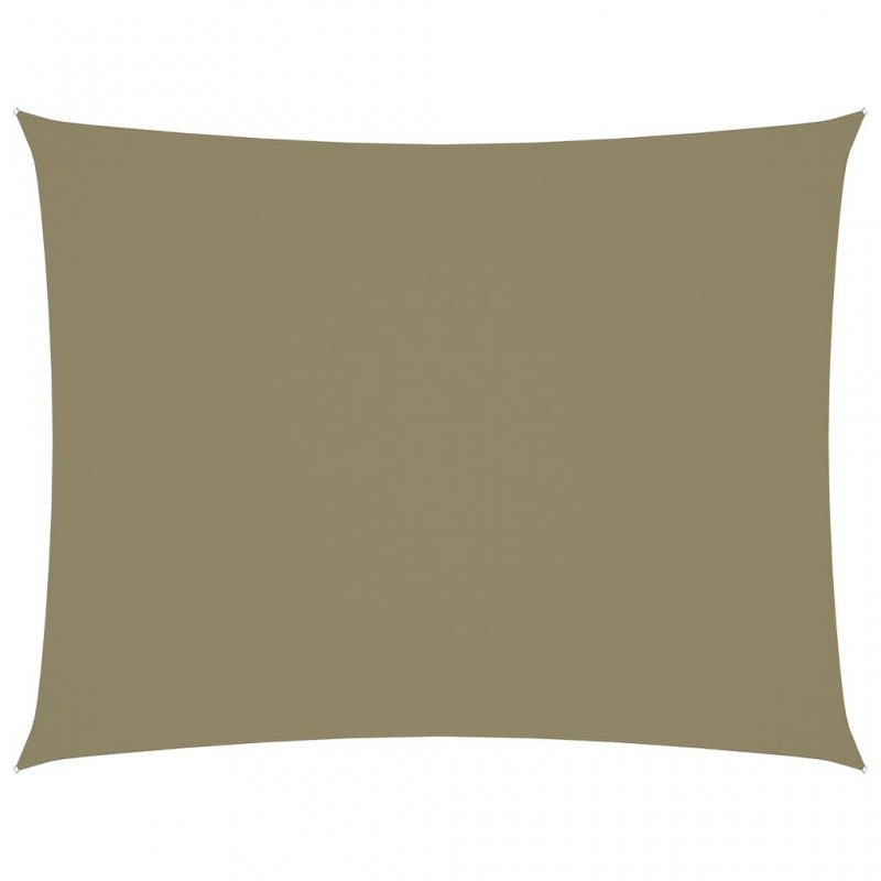 Acquista Parasole a Vela Oxford Rettangolare 3,5x4,5 m Beige con riferimento GHV-135159 della ditta GARDENHOME