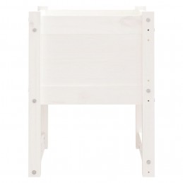 Acquista Fioriere 2 pz Bianche 40x40x52,5 cm in Legno Massello di Pino con riferimento GHV-822110 della ditta GARDENHOME