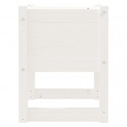 Acquista Fioriere 2 pz Bianche 40x40x52,5 cm in Legno Massello di Pino con riferimento GHV-822110 della ditta GARDENHOME