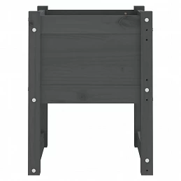 Acquista Fioriera Grigio 40x40x52,5 cm in Legno Massello di Pino con riferimento GHV-822111 della ditta GARDENHOME