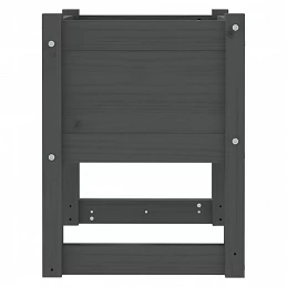 Acquista Fioriera Grigio 40x40x52,5 cm in Legno Massello di Pino con riferimento GHV-822111 della ditta GARDENHOME