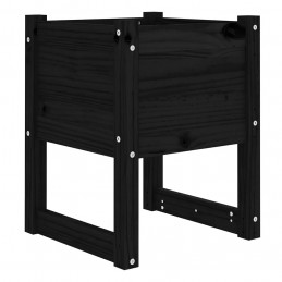 Acquista Fioriere 2 pz Nero 40x40x52,5 cm in Legno Massello di Pino con riferimento GHV-822116 della ditta GARDENHOME
