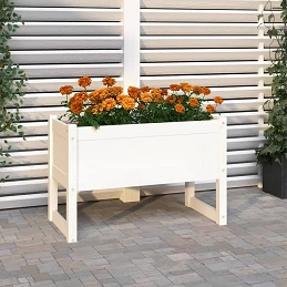 Fioriera Bianca 78x40x52 cm...