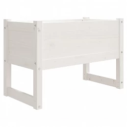 Acquista Fioriera Bianca 78x40x52 cm in Legno Massello di Pino con riferimento GHV-822118 della ditta GARDENHOME